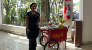 Carrinho de açai para eventos