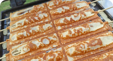 Crepe Suiço - Recheado e preparado na hora, com sabor marcante